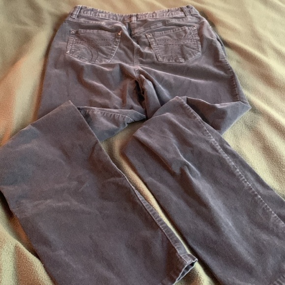 Style & Co gray corduroy pants. 5 pockets. Size 6 - Picture 6 of 8